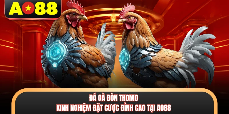 Đá Gà Đòn Thomo - Kinh Nghiệm Đặt Cược Đỉnh Cao Tại AO88 4 da ga don thomo kinh nghiem dat cuoc dinh cao tai ao88